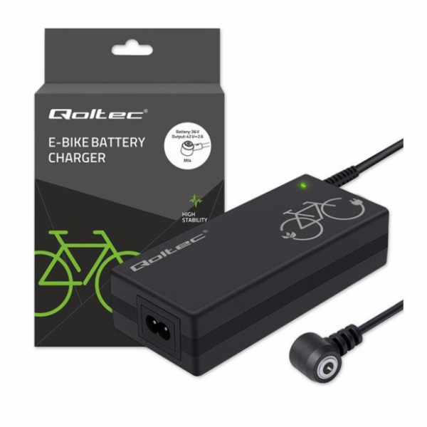 Qoltec Nabíječka pro elektrokola 36V | 42V | 2A | Mi4 Mag...