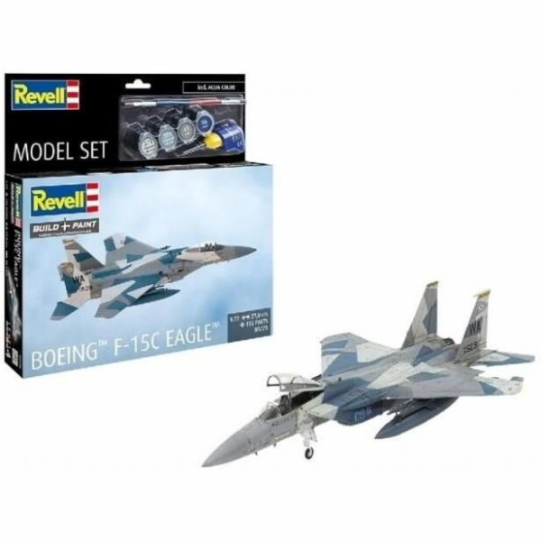 Revell Plastikový model Boeingu F15C Eagle v měřítku 1:72.