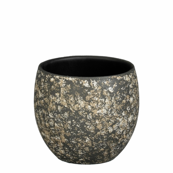 MICA Gelový hrnec NIKAI 1193471, keramický, šedý