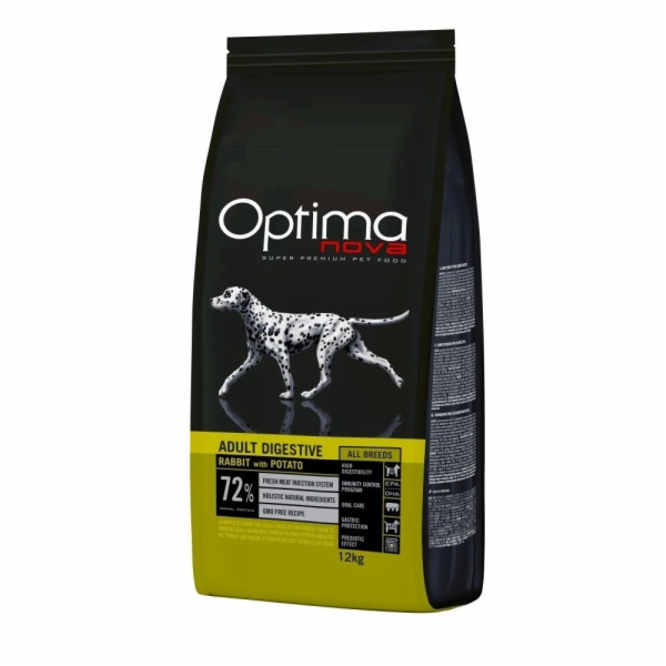 OPTIMANOVA Adult Digestive Rabbit & Potato - suché krmivo...