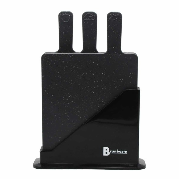 Brunbeste 4dílné krájecí prkénko ve stojanu 3477