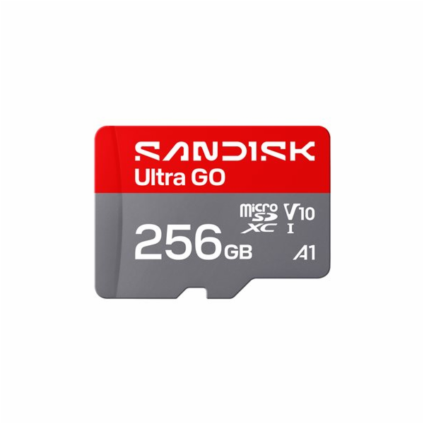 SanDisk Ultra GO - Pametová karta flash - 256 GB - A1 / U...