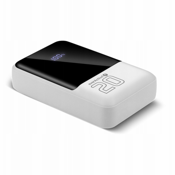everActive Powerbanka 20000 mAh 2X USB 1X USB-C 22,5W QC4...