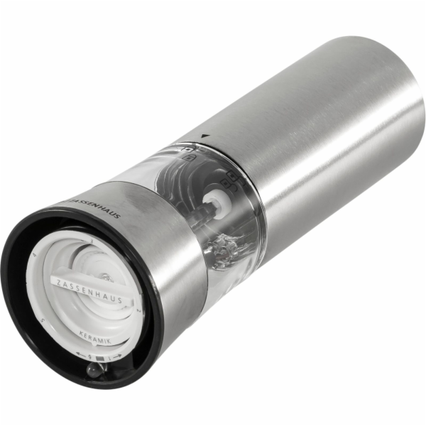 Zassenhaus Pepper Mill  Gera electric, 18 cm stainless steel