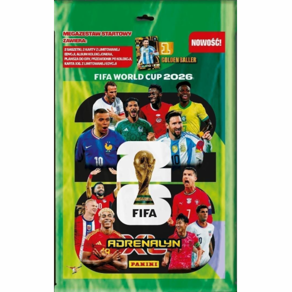Panini Kolekcja Mega startovací sada karet pro mistrovstv...
