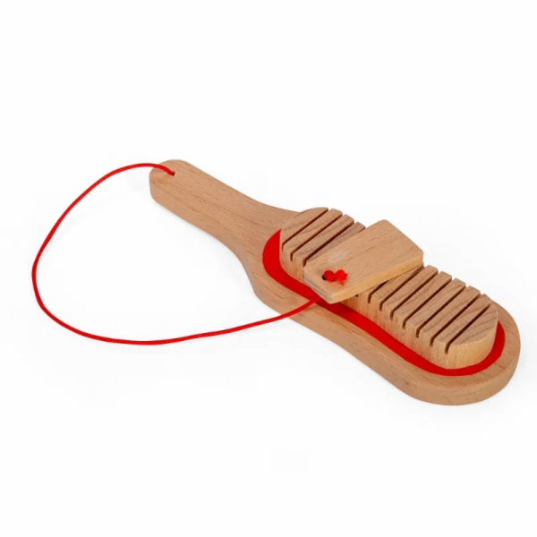 Bigjigs Toys Dřevěné guiro přírodní