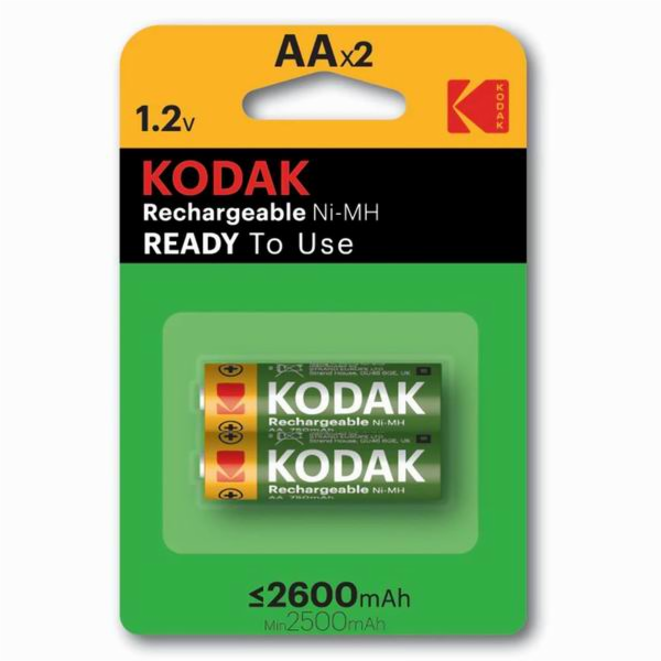 baterie Kodak 1,2  AA  2-pack  blistr/Ko