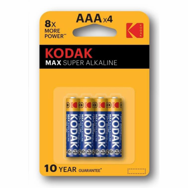 baterie Kodak 1,5  AAA  4-pack  blistr/K
