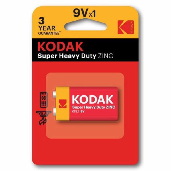 baterie Kodak 9  9VA  1-pack  blistr/Kod
