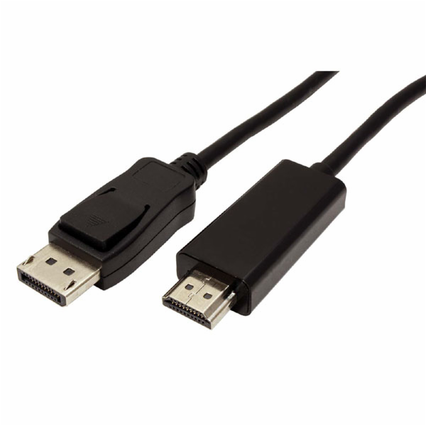 Video kabel DisplayPort samec - HDMI sam