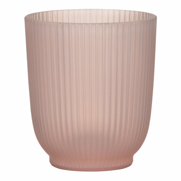SCHEURICH Gelová květináče FROSTED ROSE 69184, sklo