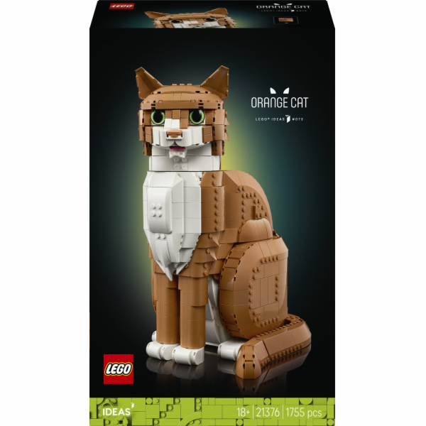 LEGO IDEAS 21376 Oranžová kočka