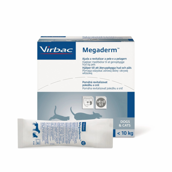 VIRBAC Megaderm mastné kyseliny posilující kůži a srst - ...