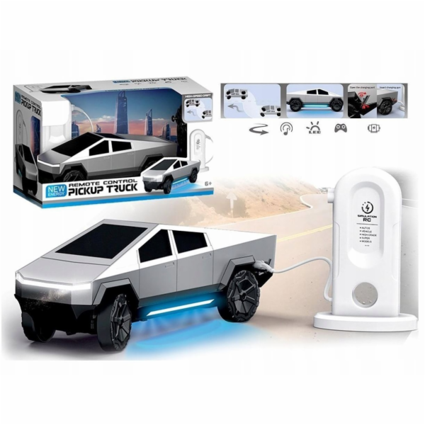 Artyk Futuristické R/C auto s nabíjecí stanicí