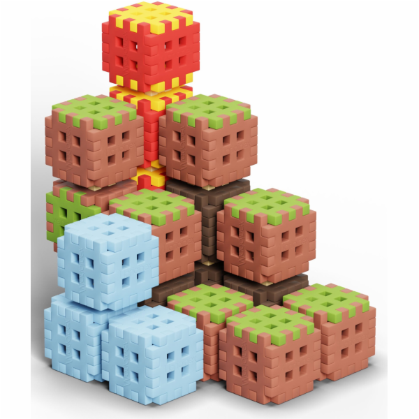 Stavebnice Marioinex Mini Waffle, 142 dílků