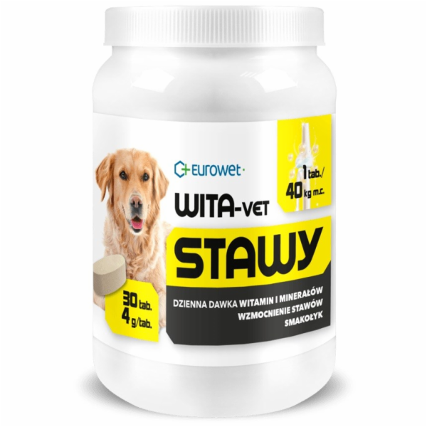 EUROWET Wita-Vet Joints - doplňky stravy pro psy - 30 tablet