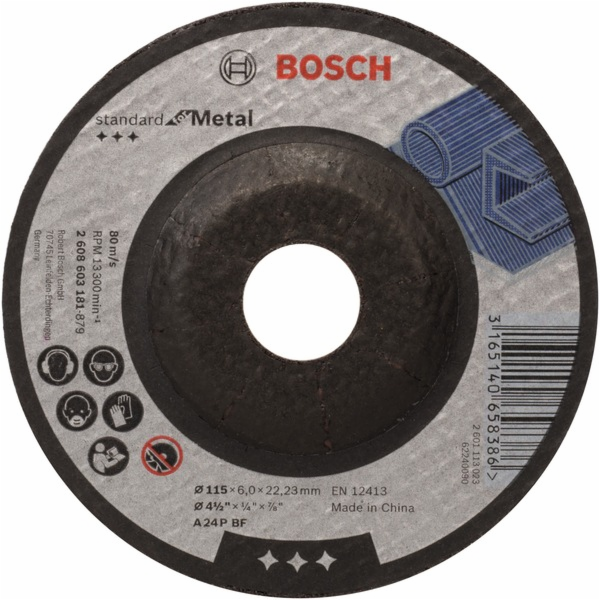 Brusný kotouč Bosch Standard for Metal, O 115mm, brusný k...