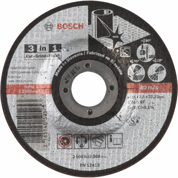 Bosch Powertools Řezný kotouč PRO na nerezovou ocel a kov...