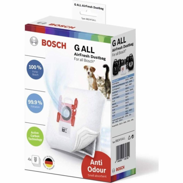 Bosch sáčky do vysavačů Typ GALL AirFresh BBZAFGAL