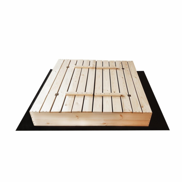 HRNEC NA PÍSEK 120X120 CM S LAVIČKOU