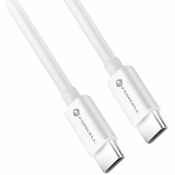 ForCell Kabel USB-C - USB-C 3 m bílý