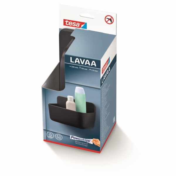 SPRCHOVÁ POLIČKA TESA LAVAA 40515 S ČERNÁ