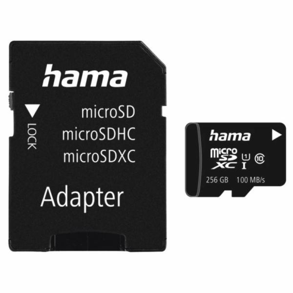 Hama 00124171 microSDXC 256GB Class 10 UHS-I