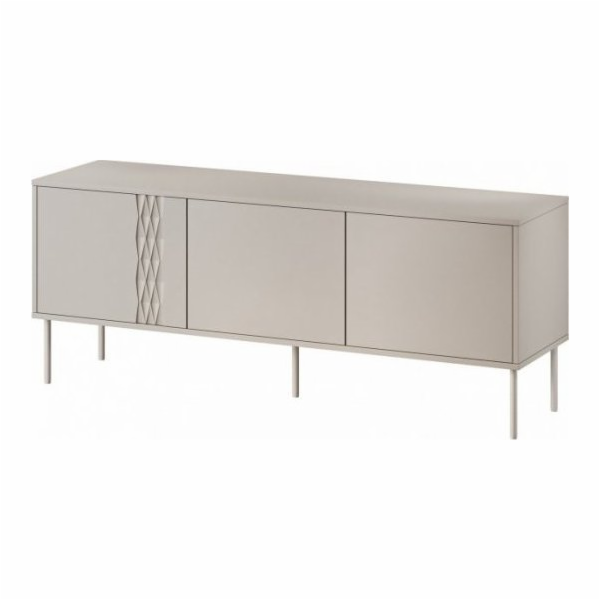Cama 3D RTV skříň TRESSE 150x40x55 kašmírová matná