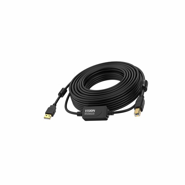 Vision - Kabel USB - USB (M) do USB typ B (M) - USB 2.0 -...