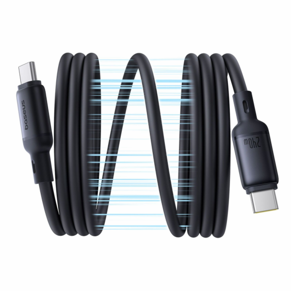 Kabel Baseus PicoGo magnetic USB-C/USB-C 1m 240W černý