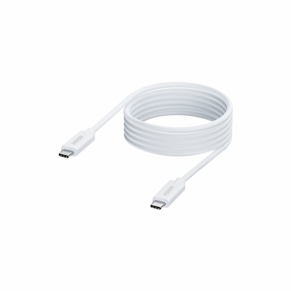 Vision Kabel 2m bílý USB-C