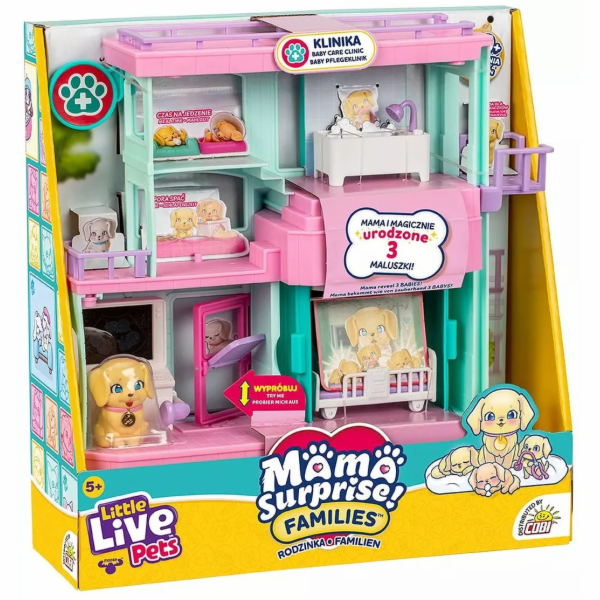Cobi Rodinná sada Little Live Pets – Clinic