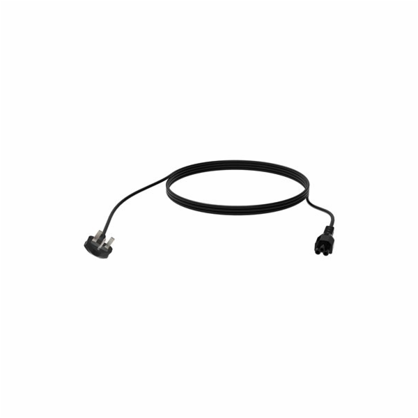 Vision - Elektrický kabel - BS 1363 do IEC 60320 C5 clove...