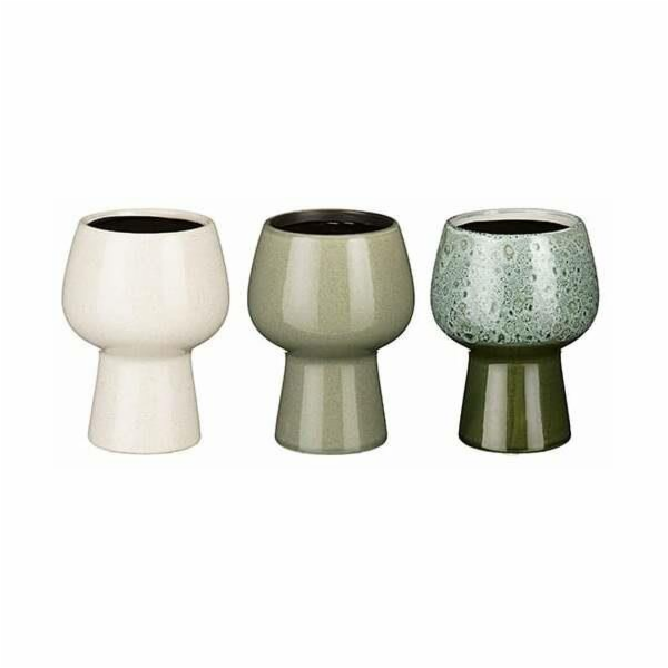 Květináč Mica 1133928, keramický, O 12 cm, různé barvy