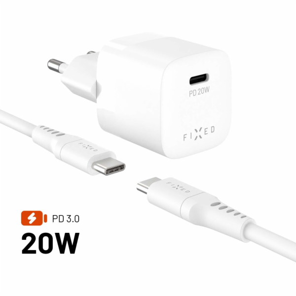 FIXED Mini USB-C 20W FIXC20M2-CC-WH