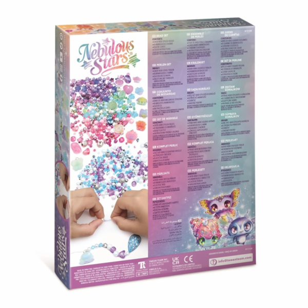 Sada korálků pro výrobu šperků NEBULOUS STARS 11108