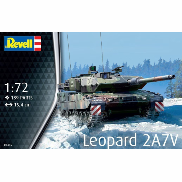 Revell Plastikový model tanku Leopard 2A7V v měřítku 1/72
