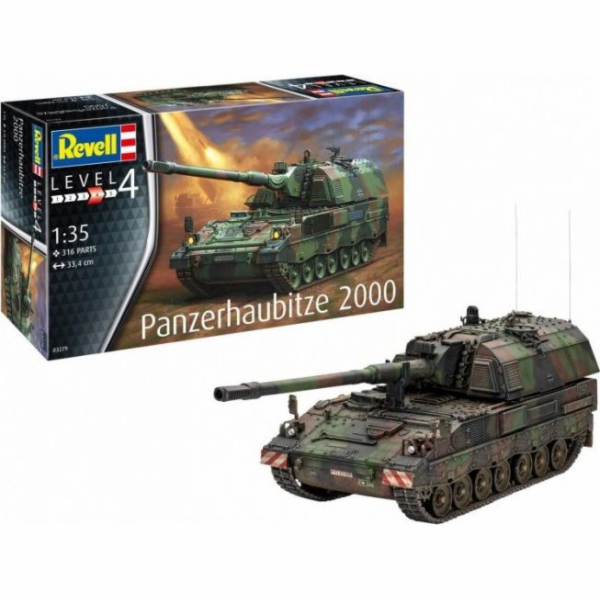Revell Plastikový model tanku Panzerhaubitze 2000