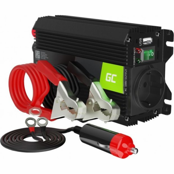Green Cell Měnič napětí 24V 300W/600W