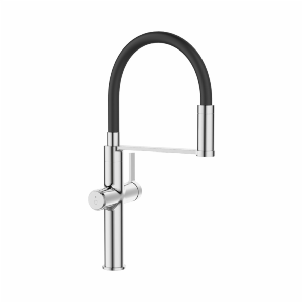 Umyvadlová baterie Invena Perisa, černá/chrom