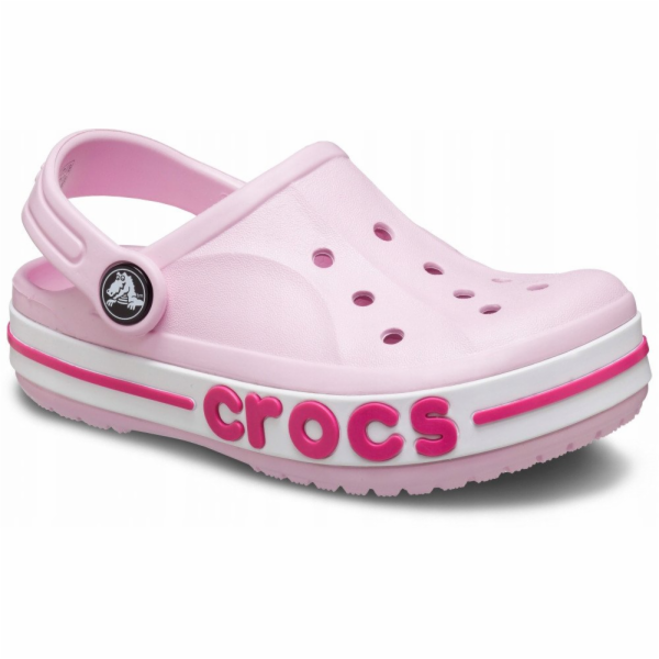 Crocs Dětské dřeváky Bayaband 207019-6TG růžové 30/31