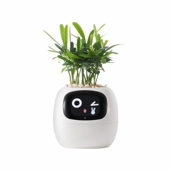 Inteligentní květináč PLANTSIO IVY bílý