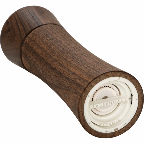 Zassenhaus Pepper Mill  Frankfurt Walnut Wood, 18 cm