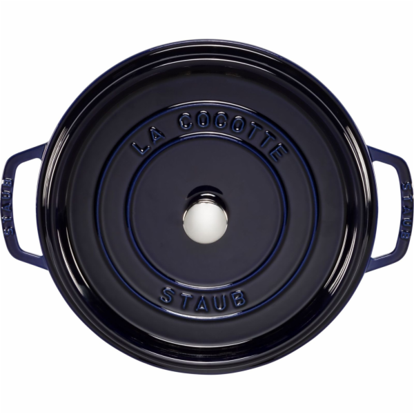 Staub La Cocotte 28cm round, Dark Blue, Cast Iron