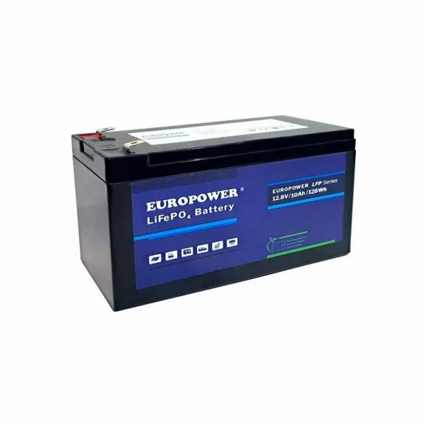Europower Baterie LiFePO4 řady LFP 12,8V 10Ah (životnost ...