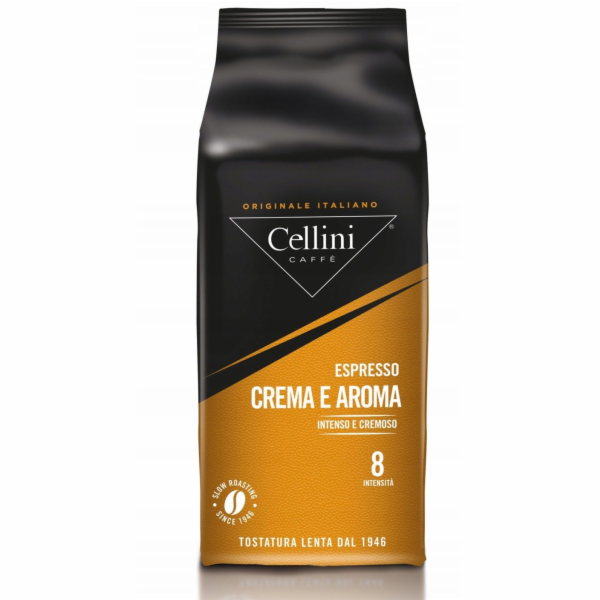 Cellini kávová zrna Krémová a aromatická kávová zrna 500g