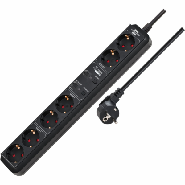 Brennenstuhl Eco-Line WIFI 6-fach Steckdosenleiste 1,5m