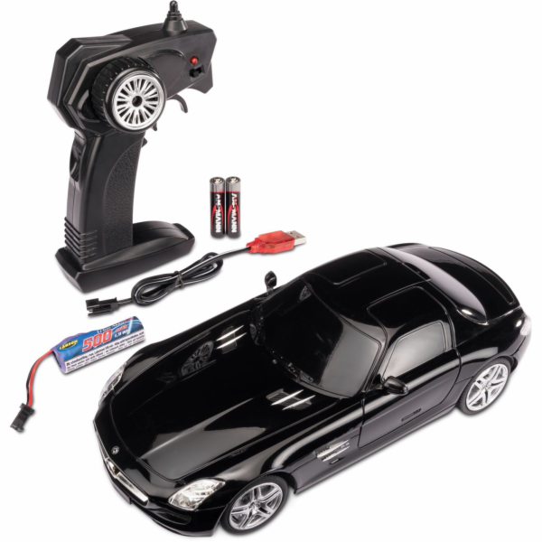 Carson 1:24 M.-Benz SLS AMG 2,4G 100% RTR schwarz