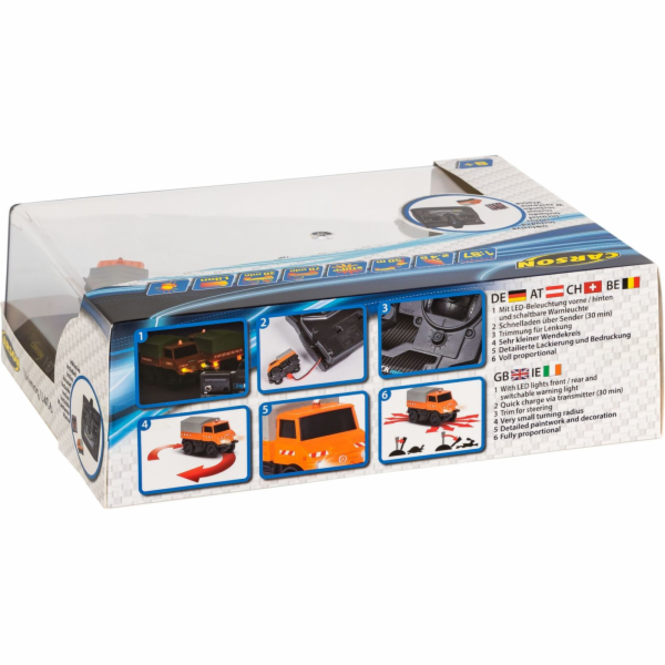 Carson 1:87 MB Unimog U406 100% RTR