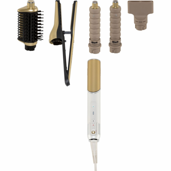 Shark HD6041SEU Lockenstab/Haarglätter gold